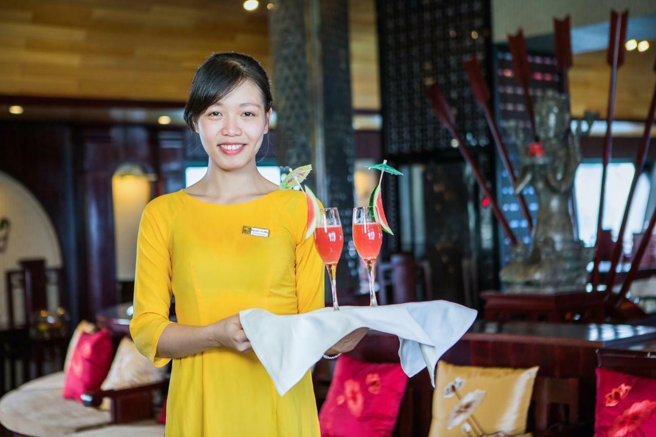 下龍 龙之传奇游轮船屋酒店 外观 照片