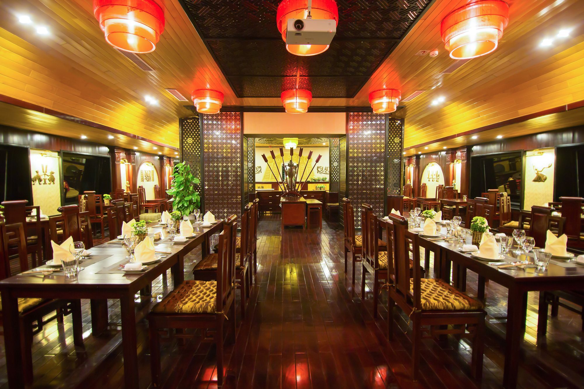 下龍 龙之传奇游轮船屋酒店 外观 照片